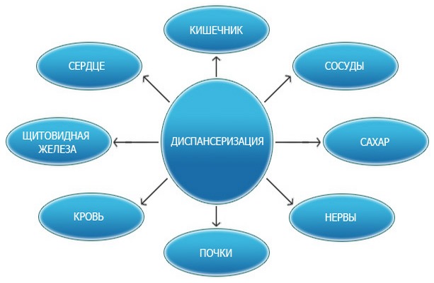 Диспансеризация взрослого населения РФ 2024, таблица годов рождения, кто попадает, проходит обследование