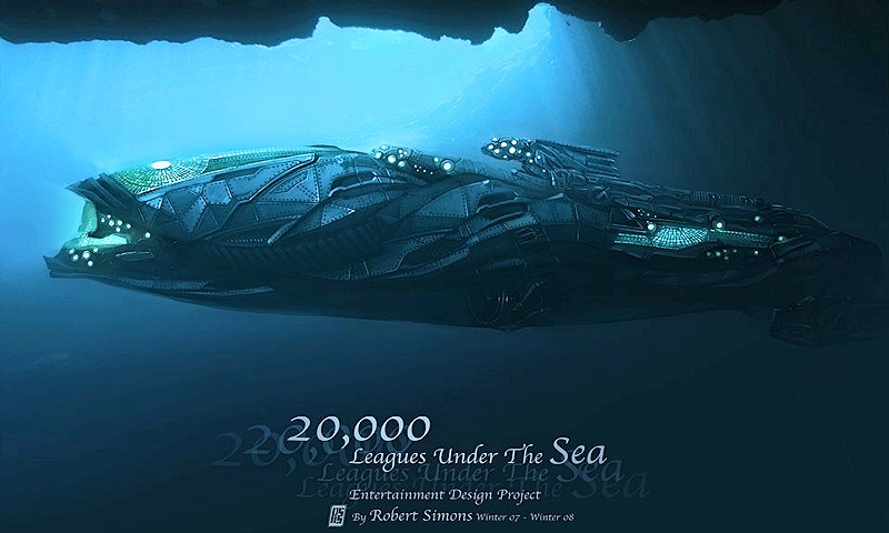Смотреть фильм Уолт Диснея 2018 "20000 лье под водой: Капитан Немо"