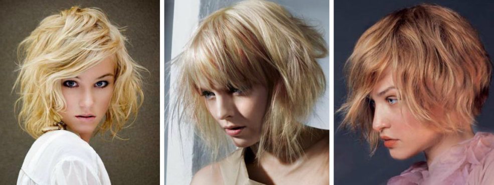 Женская стрижка волос - прическа Гранж 2022