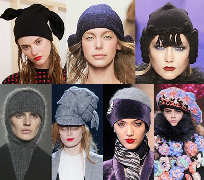 Модели вязанных шапок 
