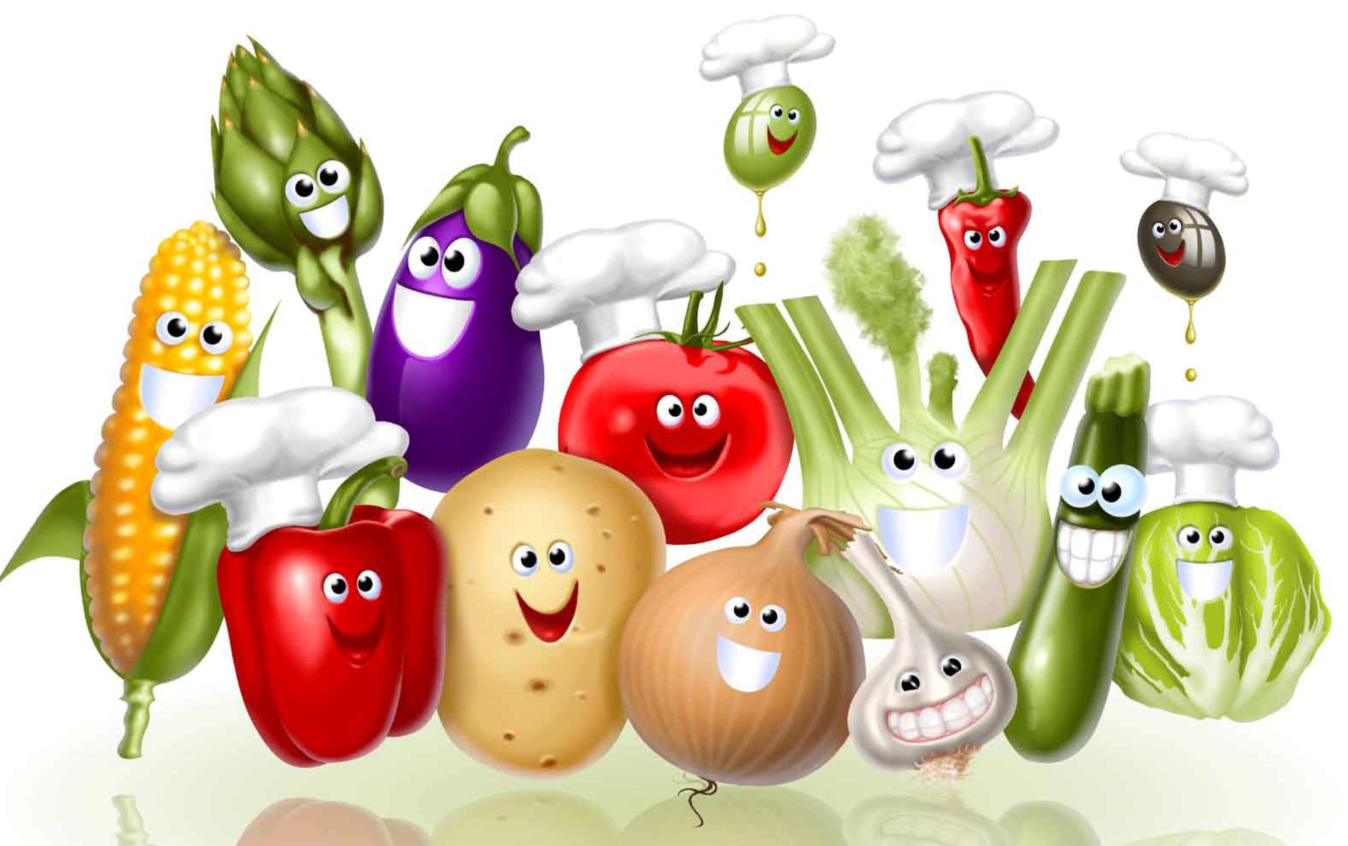 овощи смешные картинки для детей